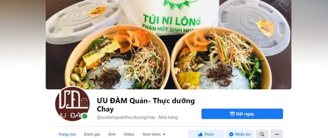 Top 7 quán chay ngon tại Vinh ăn vào là "ghiền" 14 Ưu Đàm Quán – thực dưỡng chay