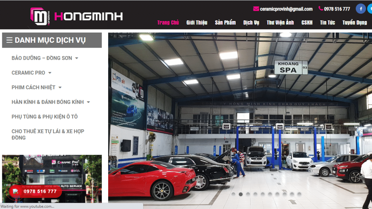 Công ty phụ tùng đồ chơi ô tô Hồng Minh Auto