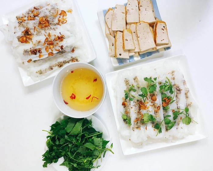 quán bánh mướt ngon ở Nghệ An