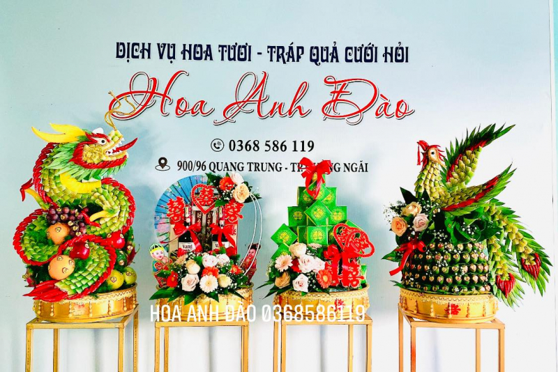 Dịch vụ Hoa Tươi - Hộp Mâm Quả Cưới