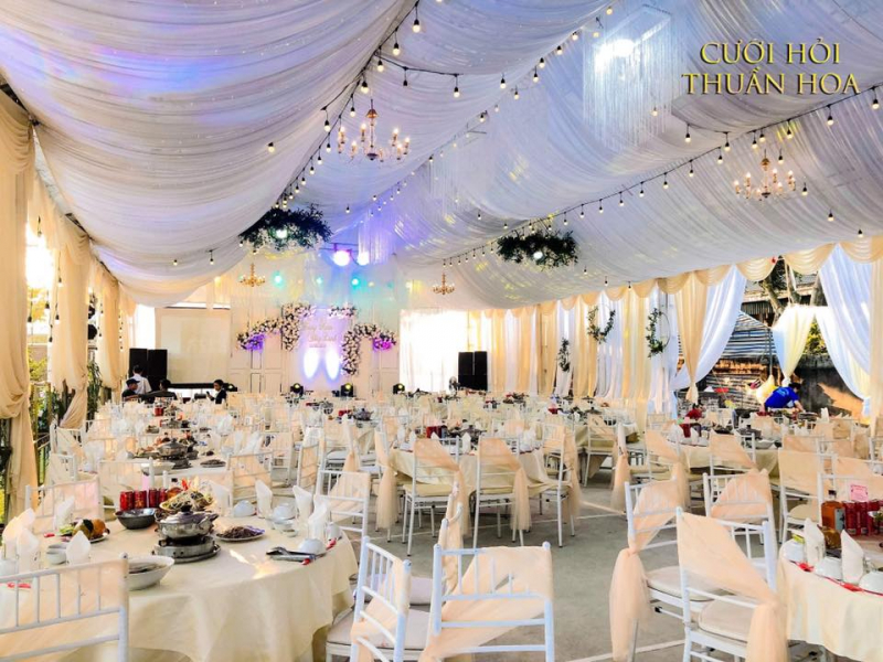 Dịch vụ trang trí tiệc cưới Thuận Hòa (Rạp tiệc cưới Thuận Hòa)