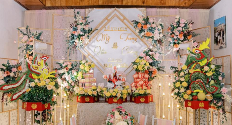 Tổ chức sự kiện & trang trí tiệc cưới Hữu Duyên