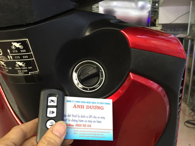 Khóa chống trộm xe máy Sunshine