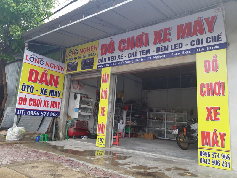Long Nghệ - Đồ chơi xe máy