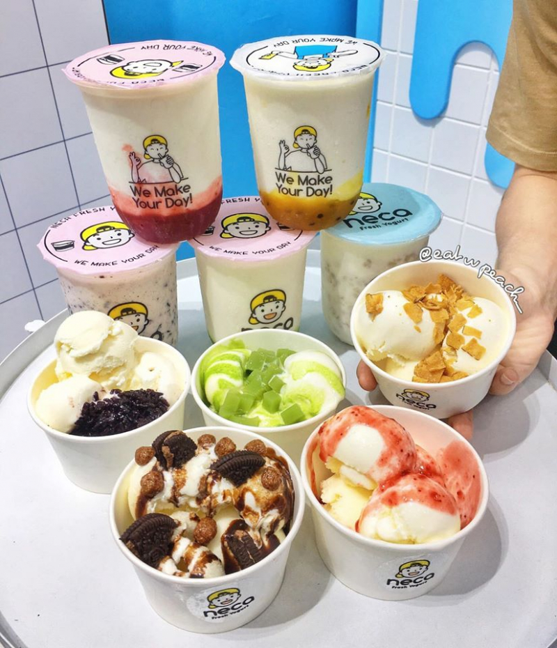 Sữa chua tươi Neca - Cửa hàng sữa chua NECA