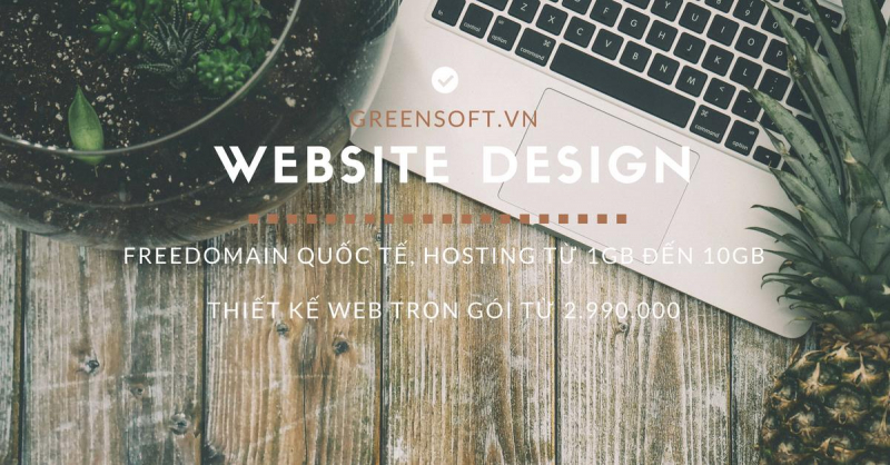 Thiết kế trang web Greensoft
